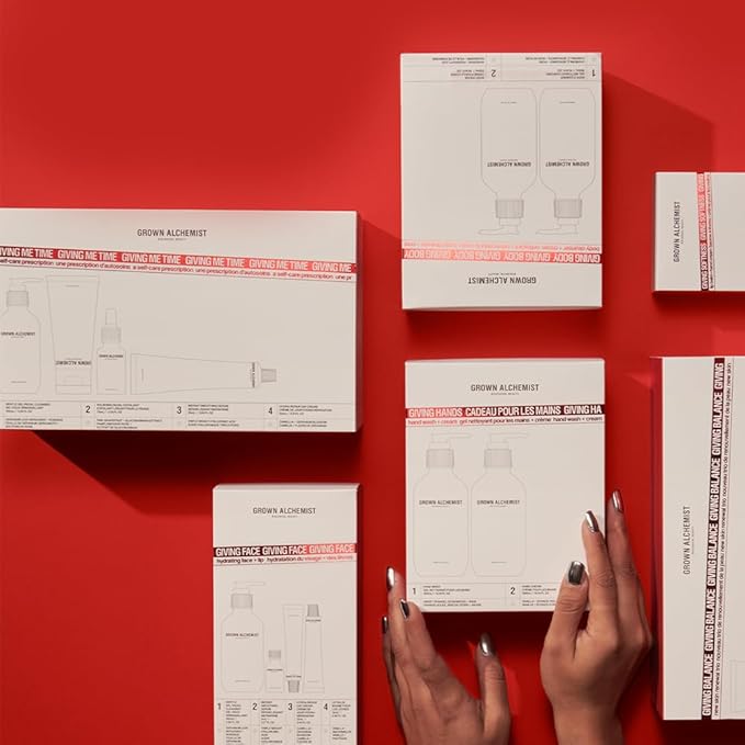 Grown Alchemist Giving Body, Body Cleansing Limited Edition Gift Set, (Body Wash + Lotion)