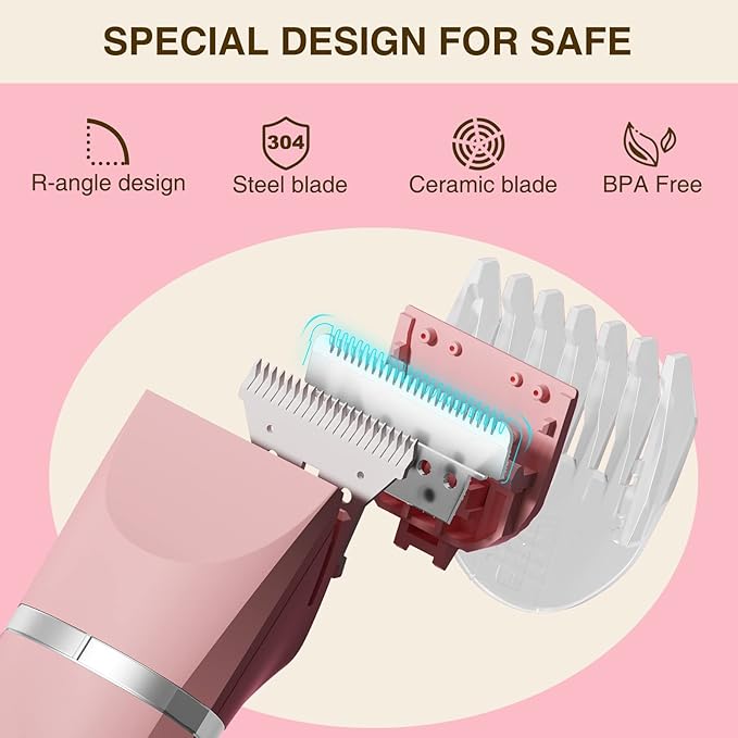 Bikini Trimmer Women Electric Razor for Pubic Hair Women's Foil Shaver Rechargeable Shaver
