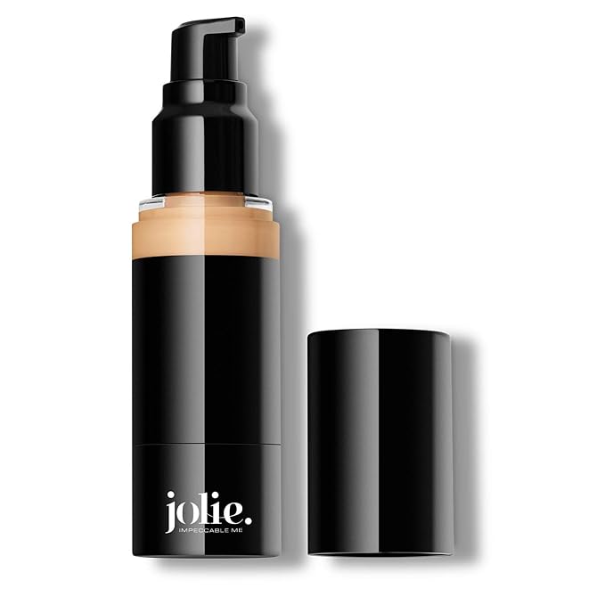 Jolie Luminous Foundation SPF 15 - Silky Hydrating Liquid Makeup (Linen)