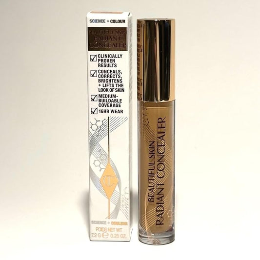 Charlotte Tilbury Beautiful Skin Radiant Concealer 11.75 Tan 0.25oz/7.2g
