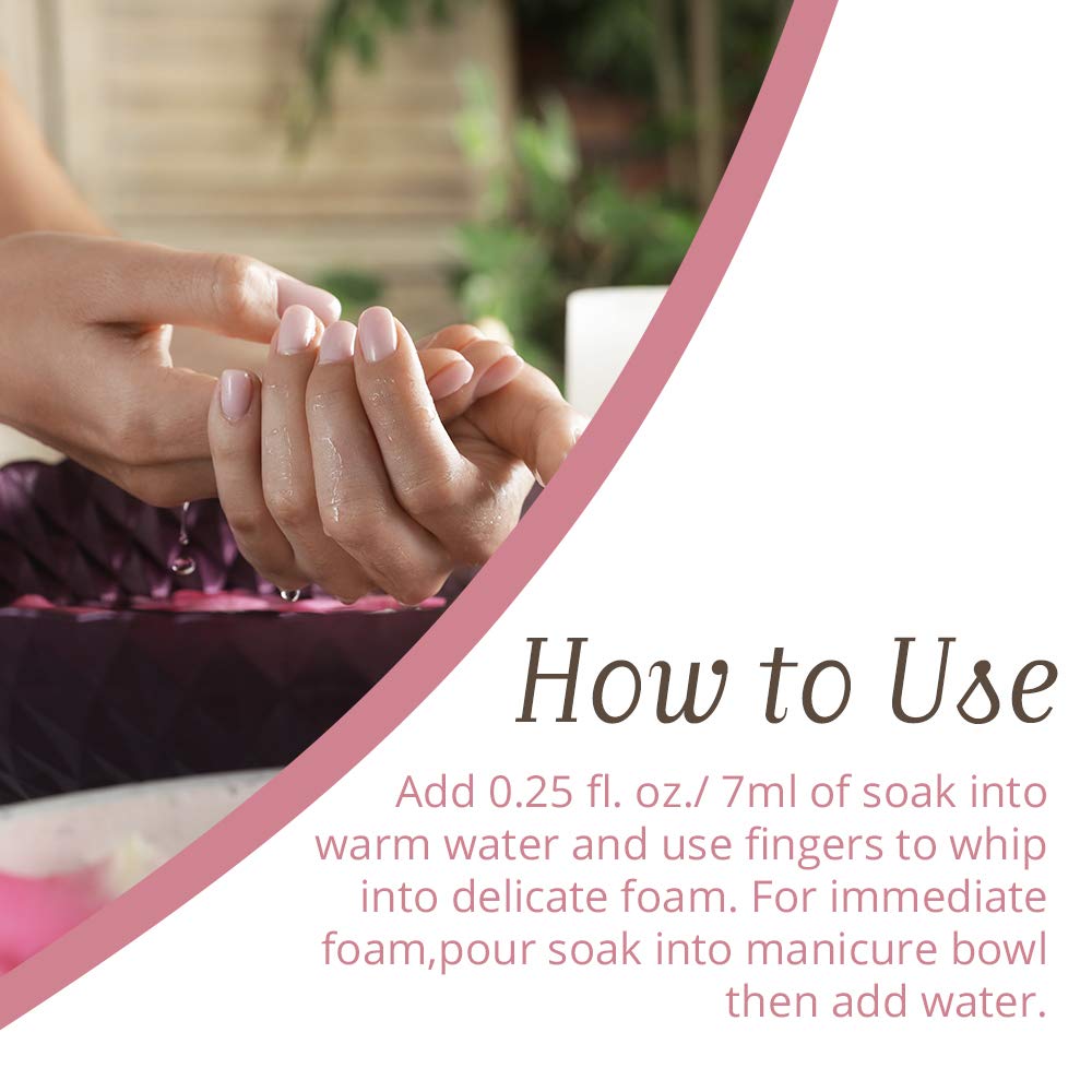 Gena Mani Spa Liquid Hand Soak | Softens, Moisturizes Hands, Nails, and Cuticles For Great Manicure Pre Treatment | Made in the USA |Grapefruit Scent |8 Oz