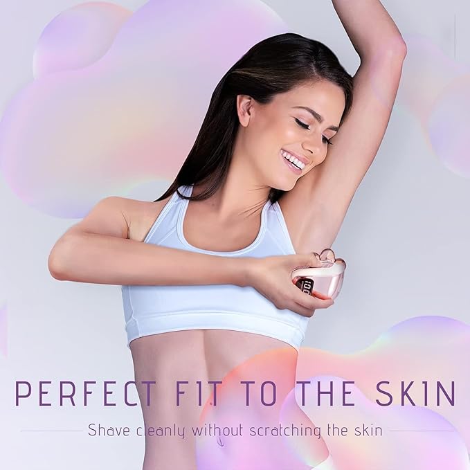 Electric Razors for Women Legs: 5-in-1 Rechargeable Body Shaver - Waterproof Wet Dry Hair Remover - Trimmer for Lady Face Underarms Public Men