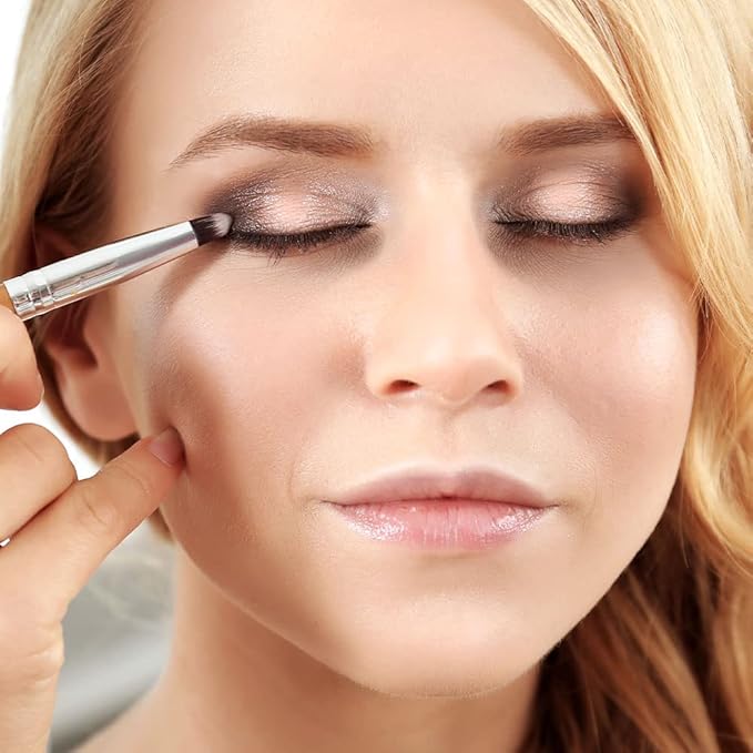 Jerome Alexander New Again Eyeshadow Palette & Brush, 6 Buildable & Blendable Micronized Powder Shades (Always Works)