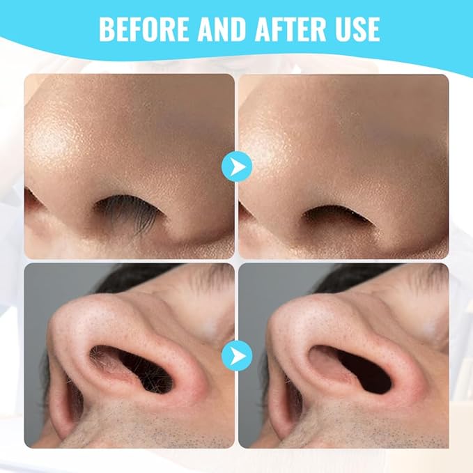 Nasal Hair Cutter, 2025 Upgraded Double Sided Noses Hairs Knife, 360° Rotating Portable Manual Nose Hair Trimmer, Noses Hairs Remover for Women Men Travel Essentials (Pink, 6 Pcs)