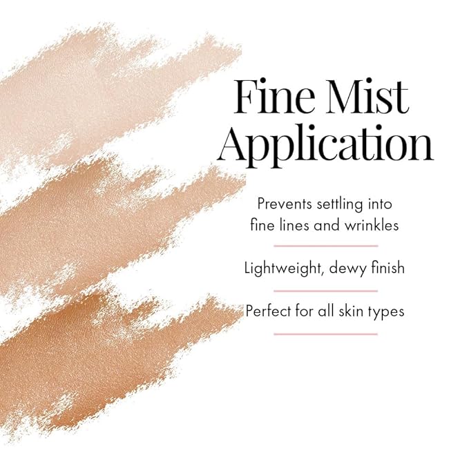 Jerome Alexander MagicMinerals AirTint Tinted Moisturizer AirBrush Spray Light Shade | Tinted Moisturizer Spray with Anti-Aging Ingredients