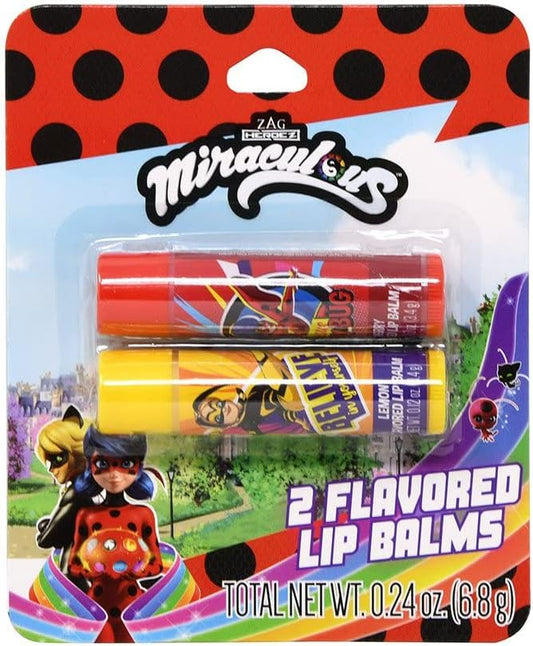 Miraculous Centric Beauty Ladybug 2 Count Lip Balm