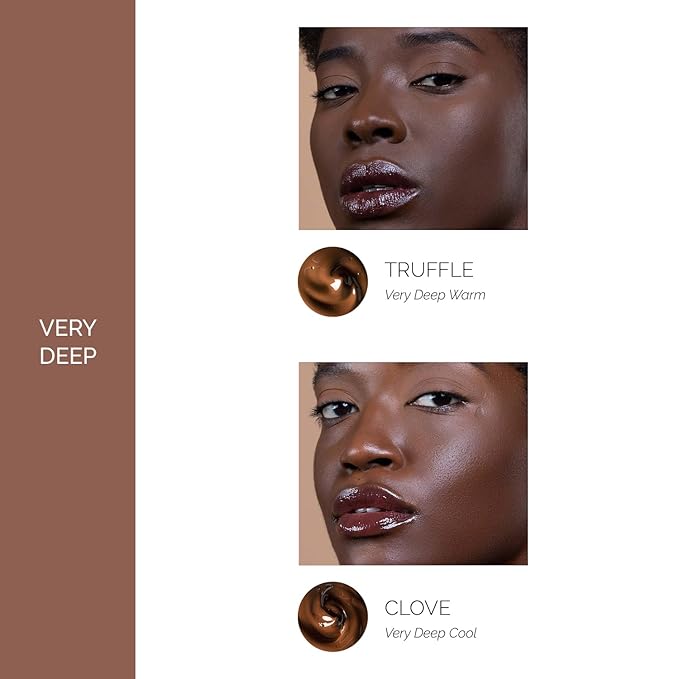 OFIR Skin Satin Medium Coverage Foundation | Buildable, Non-Creasing Finish | Vegan, Cruelty-Free, Paraben-Free Makeup | Blue Light Protection | 1 FL OZ (Chai - Deep Cool)