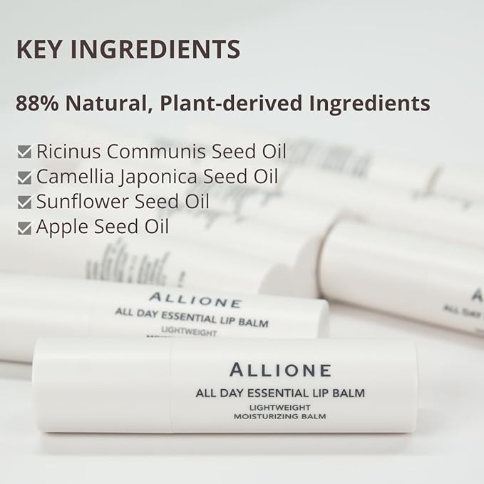 All Day Essential Tinted Lip Balm 03 Bite Watermelon | Natural Gloss Balm, Moisturizing Lip Care, Deep Nourishing Plant-Based Chapstick, Lasting Hydration Lip Butter for Dry Cracked Chapped Lips