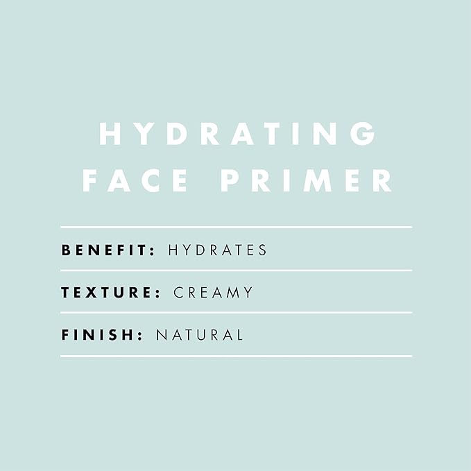 e.l.f. Hydrating Face Primer, Makeup Primer For Flawless, Smooth Skin & Long-Lasting Makeup, Fills In Pores & Fine Lines, Vegan & Cruelty-free, Large