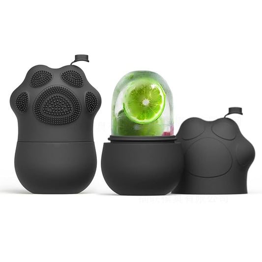 Ice Face Roller, Joyeee Silicone Ice Roller For Face and Eyes Puffiness Relief Reusable Face Ice Cubes Migraine Pain Relief Facial Ice Mold Skincare Tools Gifts for Women Beauty