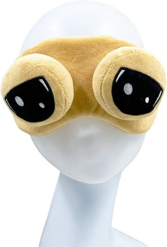 Cooling Eye Mask for Sleeping, Cute Alien Plush Sleep Eye Mask with Adjustable Strap and Built-in ice Pack for Kids & Adults, Cold Under Eye Mask for Travel, Meditation, Relaxation, and Sleep