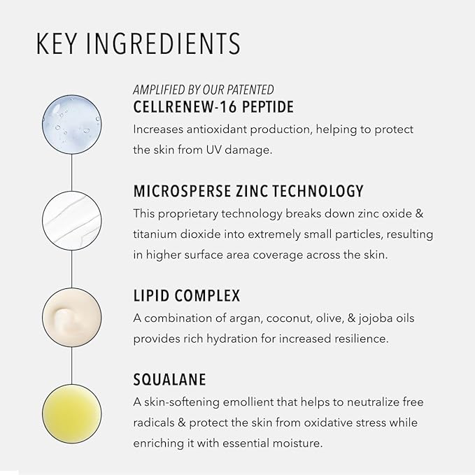 HydroPeptide Solar Dew Sheer Mineral Melt SPF30 Facial Moisturizer, Sunscreen & Primer, 1.35 Ounce