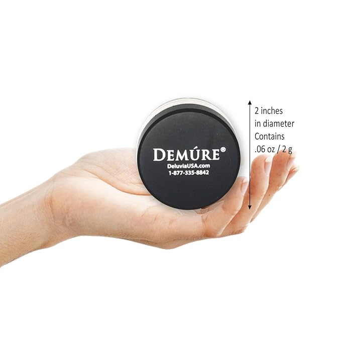 Demure Go Bronze Mineral Blush Powder, Loose, Natural, Professional, Cruelty-Free Makeup
