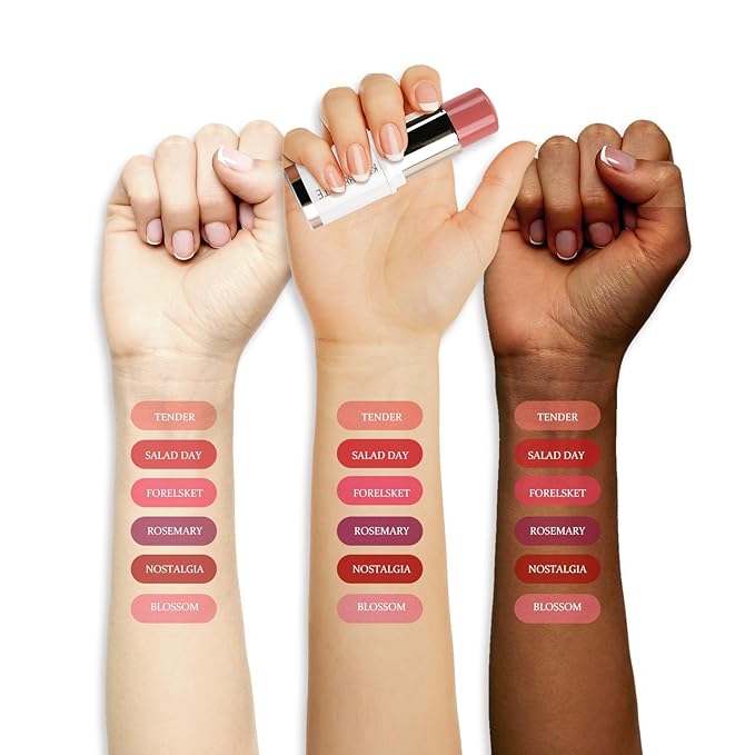 Blush Stick, Cream Blush for Cheeks and Lip Tint, Dewy Finish, Buildable & Blendable Color, Lightweight & Long-Lasting Formula | Coral,0.53fl.Oz