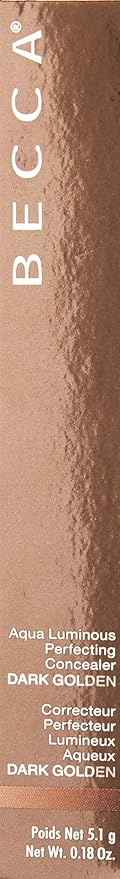 Becca Aqua Luminous Perfecting Concealer, Dark Golden, 0.18 Ounce