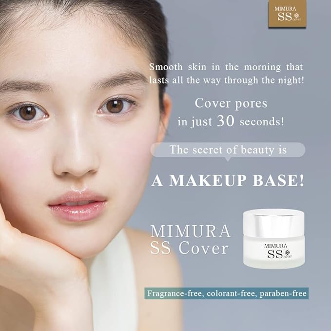 Smooth Skin Cover Foundation Primer 20g Pores Makeup Concealer Cream Coverage Japanese Waterproof Makeupbase