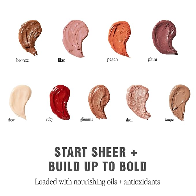 Jillian Dempsey Lid Tint: Satin Cream Eyeshadow I Easy Application for a Natural Shimmer or a Layered Matte Finish I Ruby