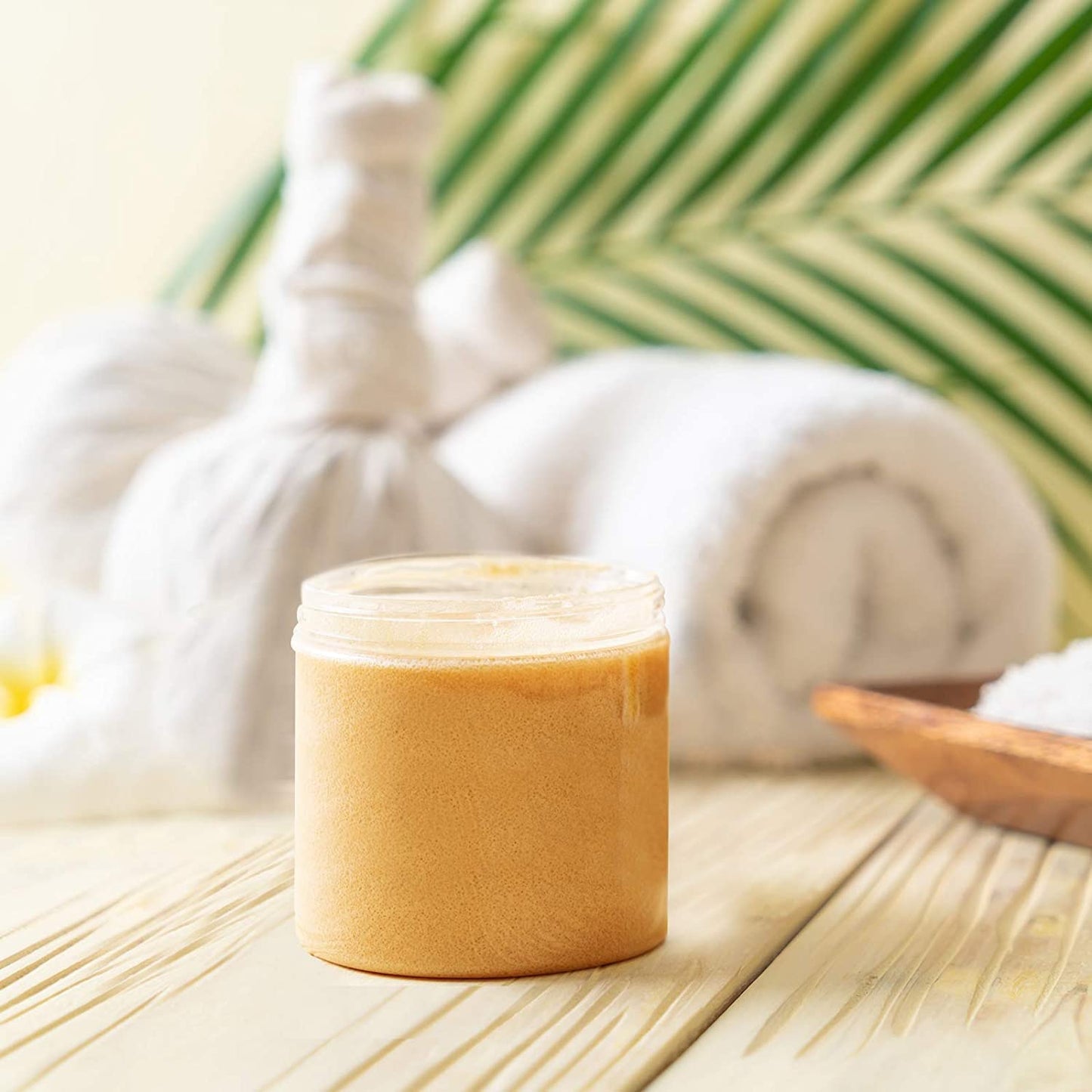 Eternal Moment 36 Pack 2 OZ Plastic Jars Round Clear Cosmetic Container Jars with White Lids, Perfect for Lotion, Slime，Cream, Ointments, Makeup, Eye Shadow, Samples, Pot, Travel Storage