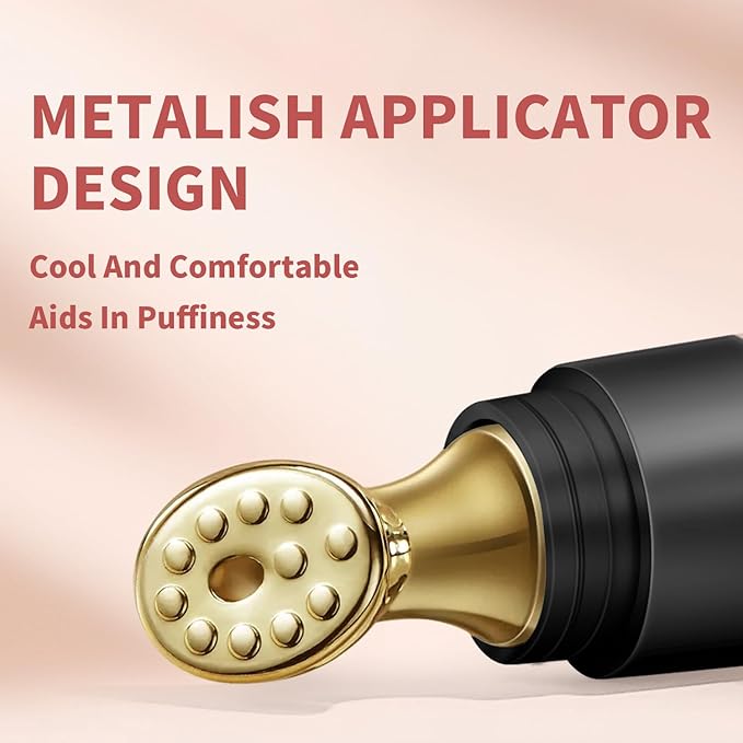 Anti-Aging Caffeine Eye Cream with Metallic Applicator, Eyebag Remover, Under Eye Cream Skin Care Anti-Wrinkles, Fine Lines, Dark Circles, 0.6 OZ