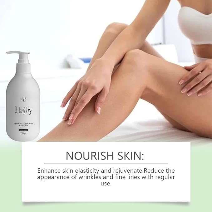 Body Lotion from Korea Whitening Remove Dark Spots, Original Niacinamide Whitening Body Lotion for Dry, Rough & Sensitive Skin, Moisturizing & Nourishing (1)