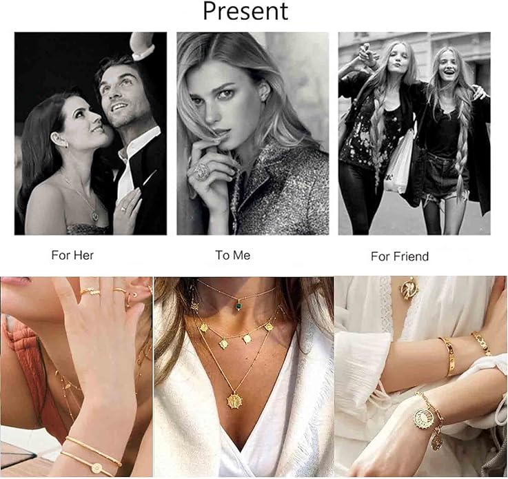 Boho Layered Coin Necklace Choker Gold Medallion Pendant Necklace Round Disc Necklace Vintage Snake Chain Necklace Jewelry for Women