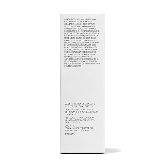 goop Beauty Microderm Body Polish | Exfoliating Scrub & Foaming Cleanser for Glowing Skin | Salts & Kakadu Plum Seed Oil for Hydration | Inspired by Microdermabrasion | 6 fl oz