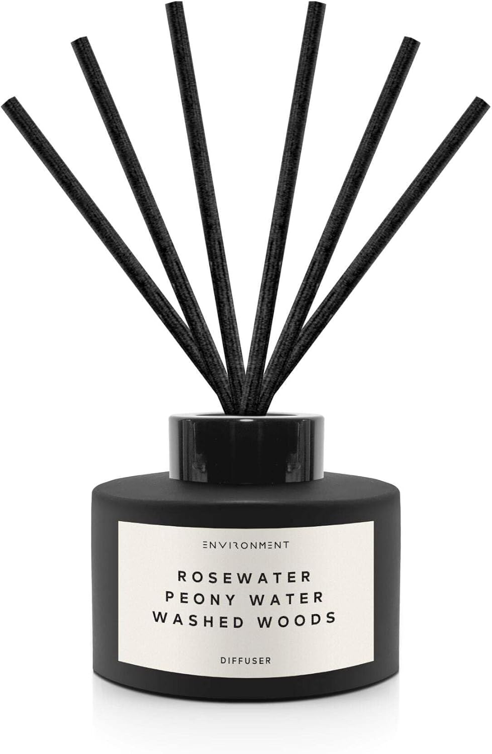 Environment Inspired by Designer Perfume IM L'Eau Reed Diffuser, 200ml Luxury Scented Aromatherapy (Rosewater | Peony Water | Washed Woods) Diffusers for Home, Diffusing Oil, Home Fragrance Product