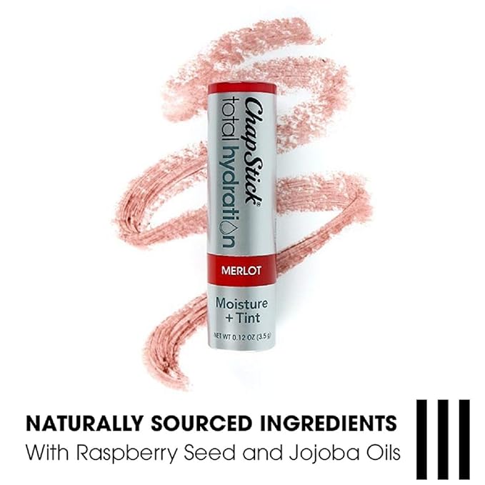 ChapStick Total Hydration Merlot 0.12 oz (Pack of 2)