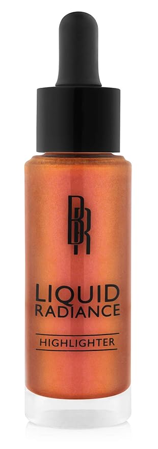 Black Radiance Liquid Radiance Highlighter, Weight In Rose, 1 Ounce