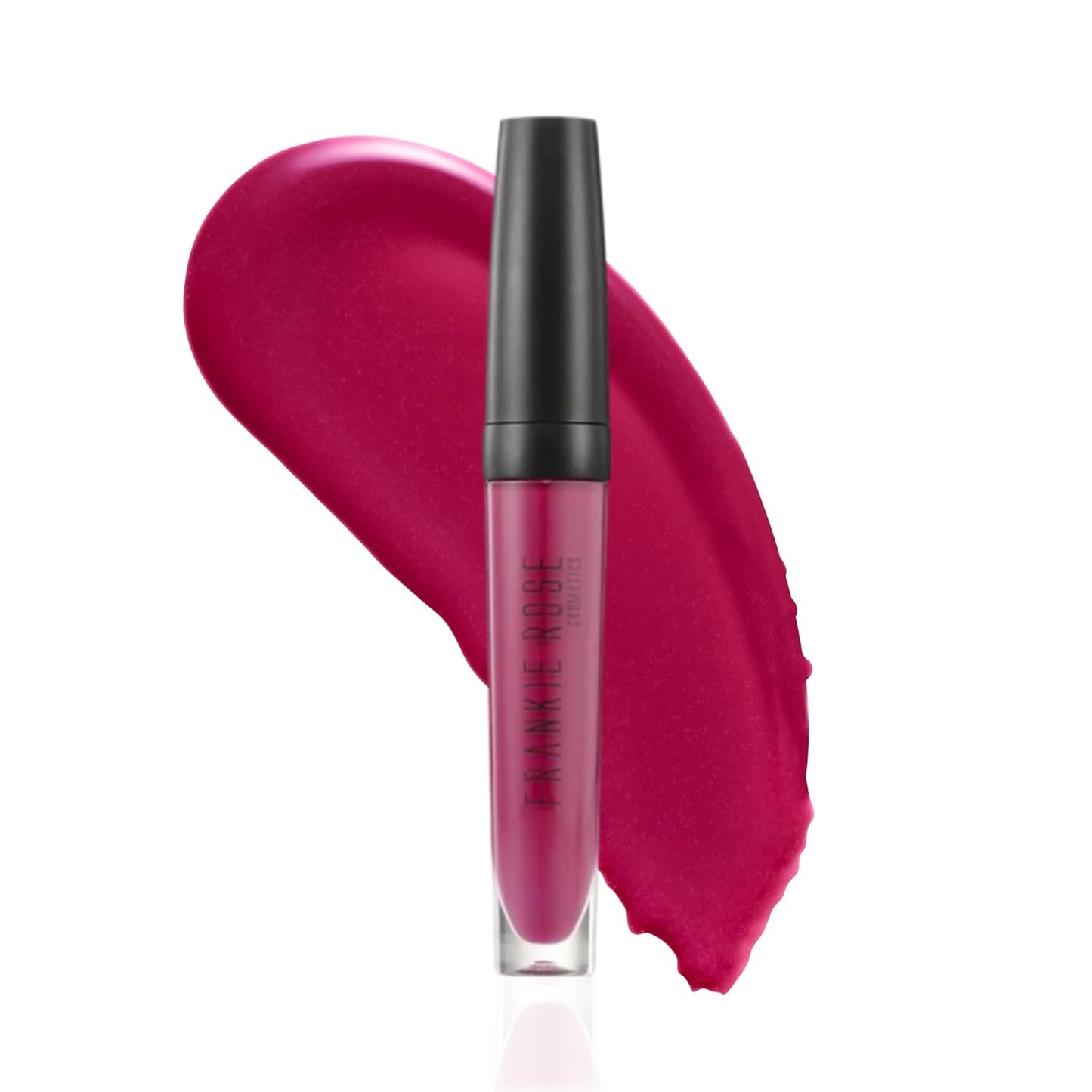 Frankie Rose Cosmetics Lip Gloss | Non-Sticky Formula, Long Lasting Gloss Shimmer, Bold Pigment & Hydrating Gloss of Lips, Crushed Berries Glossy Lip Gloss, 20g