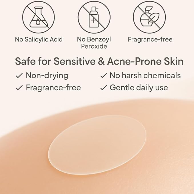 Hydrocolloid Acne Pimple Patch – 72 Count (9mm & 12mm) | Invisible Spot Patches for Pimples, Zits, Blemishes & Whiteheads | Fast Healing, Waterproof, Strong Adhesion & Gentle on Skin