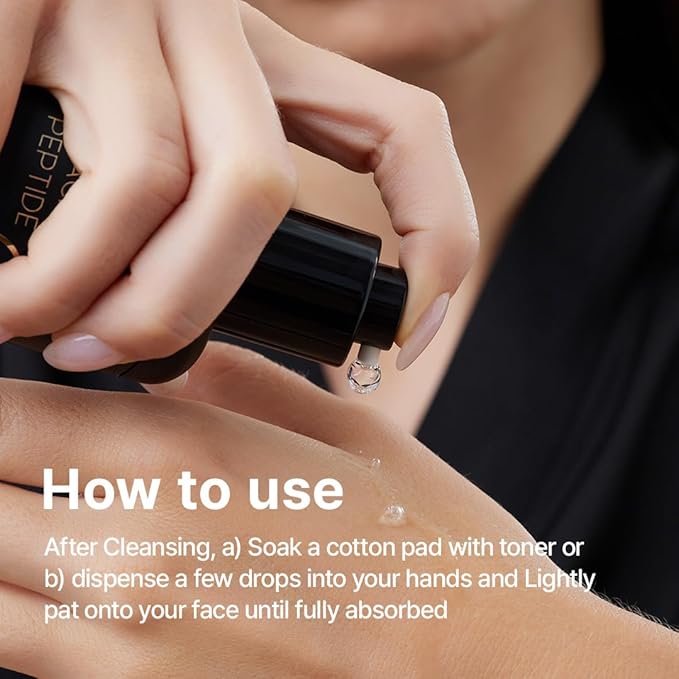 Farmstay Black Snail & Peptide 9 Perfect Toner, Snail Mucin Toner for Elastic & Glow Skin, Moisturizing & Anti-Aging, Smooths & Refine Skin Texutre, Korean Skin Care, for Women & Men, 4.05 Fl. Oz