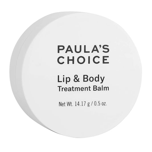 Paula's Choice LIP & BODY Emollient Treatment Balm, Beeswax & Shea Butter, Moisture for Eczema-Prone & Dry Skin, 0.5 Ounce