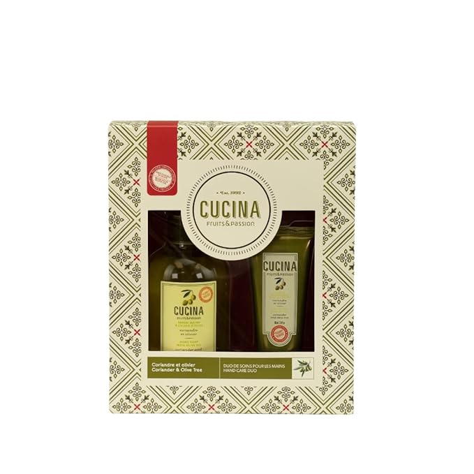 Fruits & Passion Cucina Coriander and Olive Tree Hand Care Duo