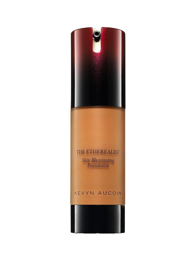 Kevyn Aucoin The Etherealist Skin Illuminating Foundation, EF 15 (Deep) shade: Comfortable, shine-free, smooth, moisturize. Medium to full coverage. Makeup artist go to. Even, bright & natural look.
