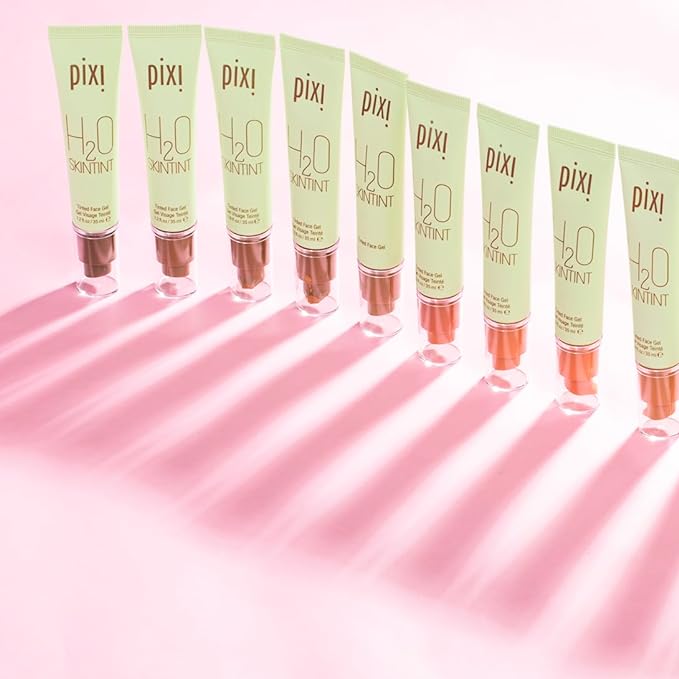 Pixi Beauty H2O SkinTint Tinted Face Gel, 1.2 fl oz / 35 ml, Mocha