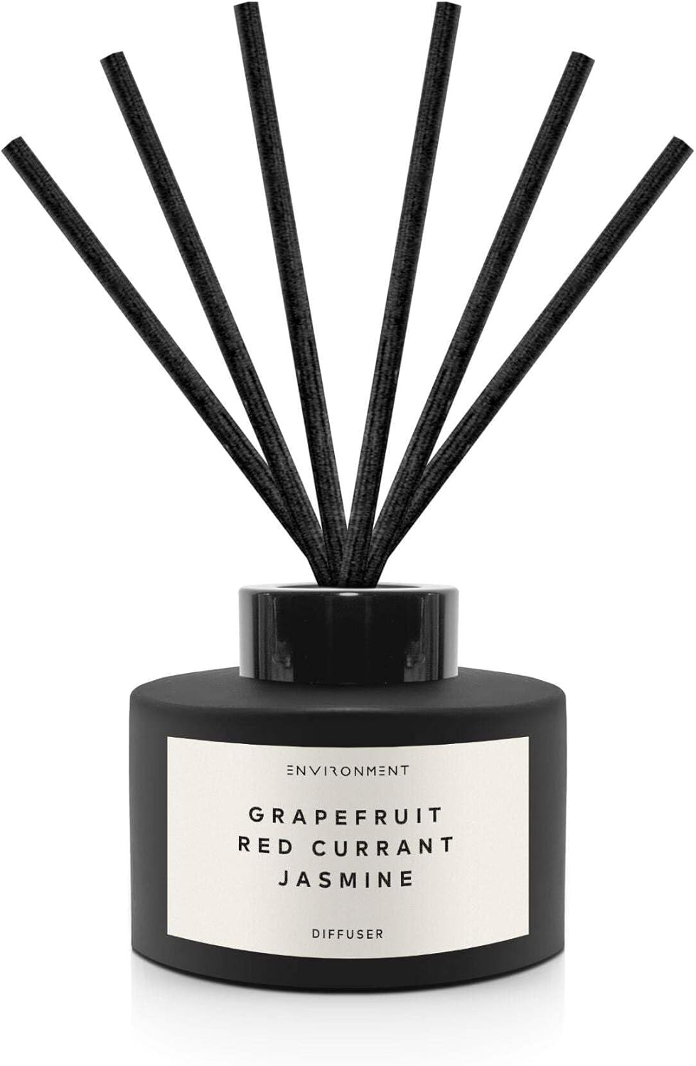 ENVIRONMENT Inspired by 5-Star Hotels MRT Reed Diffuser, 200ml Reed Diffuser Aromatherapy (Grapefruit | Red Currant | Jasmine) Reed Diffusers for Home, Diffusing Oil Fragrance, Home Fragrance Products