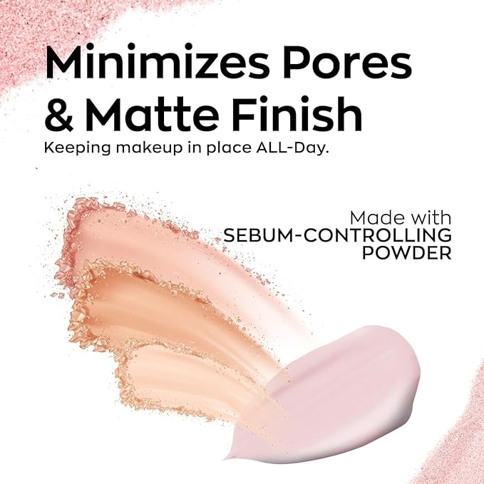 Elizabeth Mott Thank Me Later Primer & Setting Spray Duo – Oil-Control Face Primer for Smooth, Matte Finish & Hydrating Setting Spray with Niacinamide for Dewy, Long-Lasting Makeup – 30g + 95ml