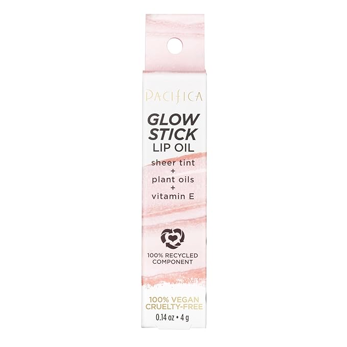 Pacifica Glow Stick Lip Oil - Pink Sheer Women 0.14 oz