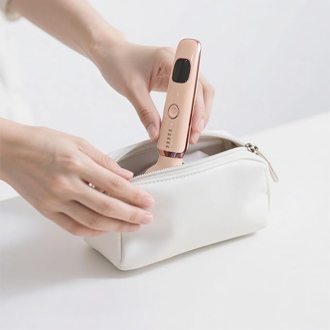 Electric Razors for Women, 5 in 1 Painless Ladies Wet & Dry Body Razors and Facial Hair Remover, Rechargeble Facial and Body Hair Remover for Face Nose Eyebrow Arms Armpit Legs Pubic Area (Pink)