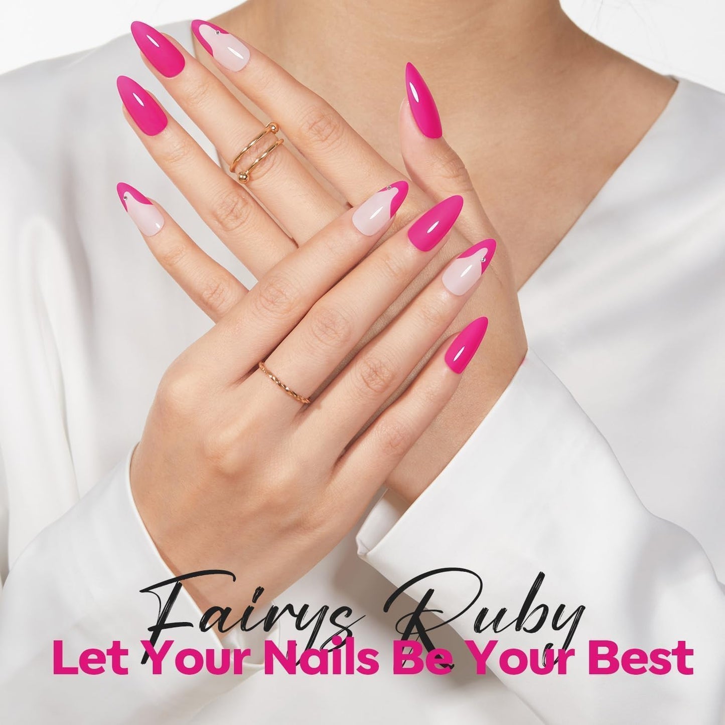 modelones Hot Pink Nail Polish, 15ML Bright Pink Quick Dry Nail Lacquer Strengthener Long Last Shine Fingernail Toe Nail Art DIY Valentine's Day Manicure Gift for Women Girls