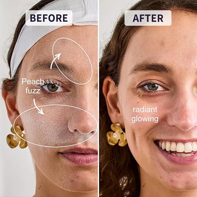 Face Razors for Women, Dermaplane Razor for Women Face, Eyebrow Razor, Dermaplaning Tool, Skin Safe Microblades, Peach Fuzz Remover, Skin Care Tool, Travel Essentials, (12ct, Wisteria)