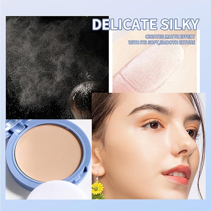 Maycheer Face Powder, Maycheer Lasting Waterproof Face Powder - Oil Absorbing Powder for Face, Lasting and Waterproof (01# CALASSIC IVORY, 0.35 Ounce)