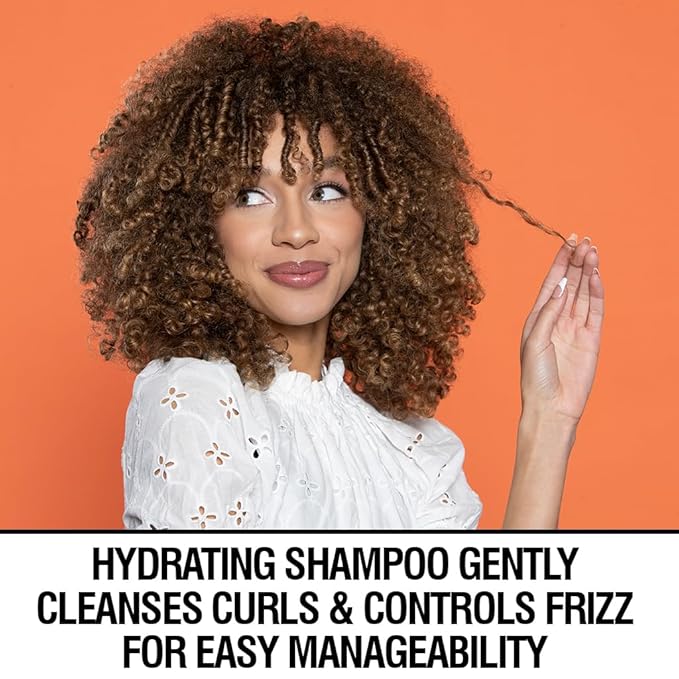 CHI CurlyCare Curl Shampoo, Hydrates Curls, Reduces Frizz & Increases Elasticity & Strength, Sulfate, Paraben, & Cruelty-Free, 12 Oz