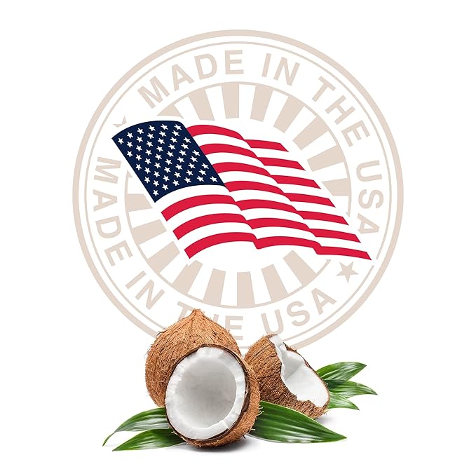 Organic Lip Balm With Coconut Oil | Handmade In the USA | Vanilla Dream 4-Pack | Natural Lip Balm | Coconut Oil Lip Balm for Dry & Cracked Lips | Beeswax Lip Balm | 4 Lip Balm Pack