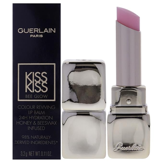 Kiss Kiss Bee Glow Lip Blam - 258 Rose Glow by Guerlain for Women - 0.11 oz Lip Balm