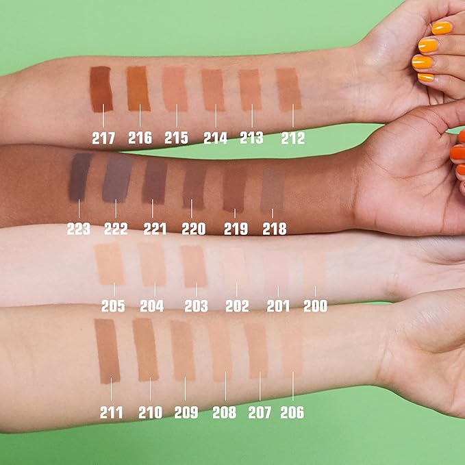 3INA The 3-In-1 Foundation 220 - Vegan Formula - Combination Of Primer, Concealer And Foundation - Medium Coverage - Natural Finish - Perfect For Covering Lines And Blemishes - Long Lasting - 1.01 Oz