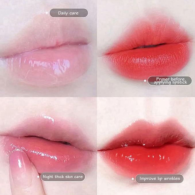 Lip Moisturizer Lip Balm, 6-Pack Lip Balm Hydrating, Lip Hydration Lip Care Products, Lipbalm For Dry Lips, Lip Sleeping Mask Tinted Lip Balm Set, Lip Mask Overnight Nourishing Cracked Lips