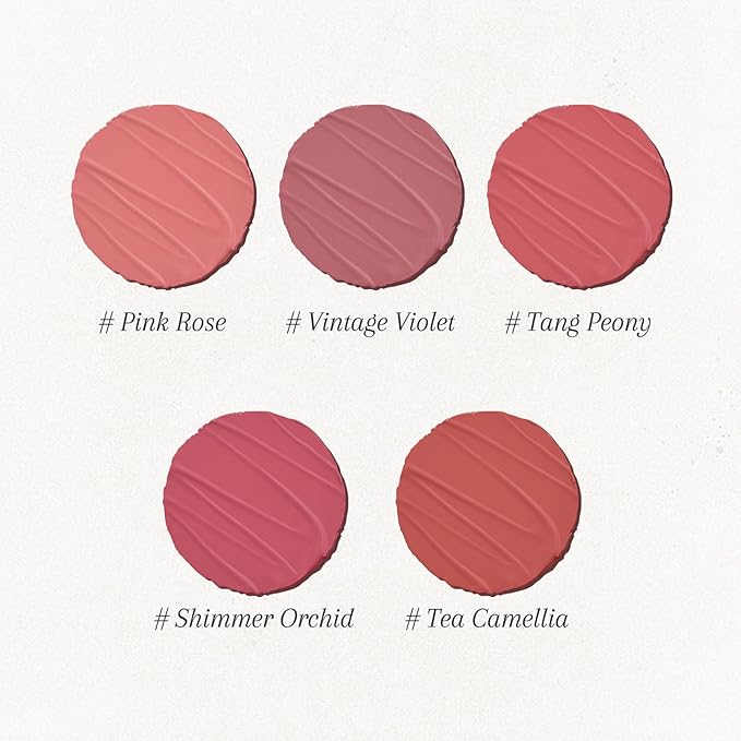 Tinted Lip Balm Plumper, Glossy, Pump Lips, Lightweight, Moisturize & Tint with Jojoba Seed Oil, Vegan Lip Balm Lip Care Present, Tang Peony