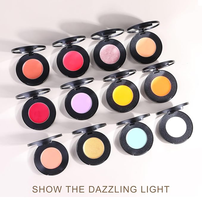 Cream Concealer Corrector Correcting Contour Makeup Set under Eye Concealer Cream Kit for Dark Circles and Blemish 7